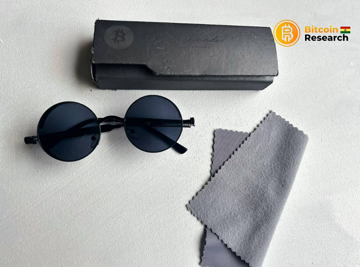 Gafas Bitcoin Cool Panda